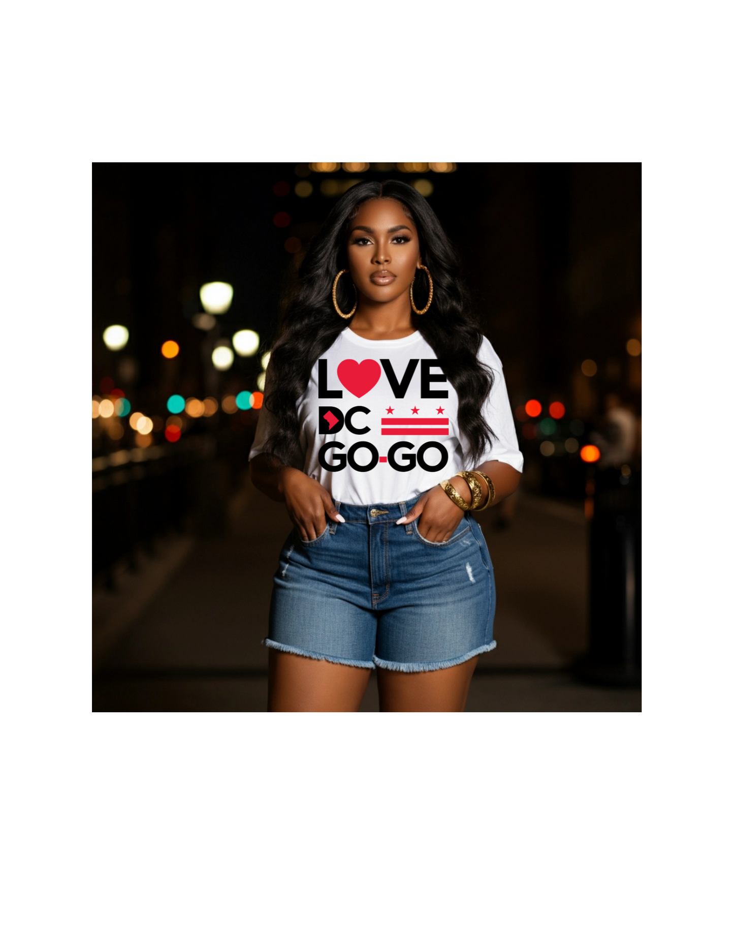 Short Sleeve I Love Go-G0