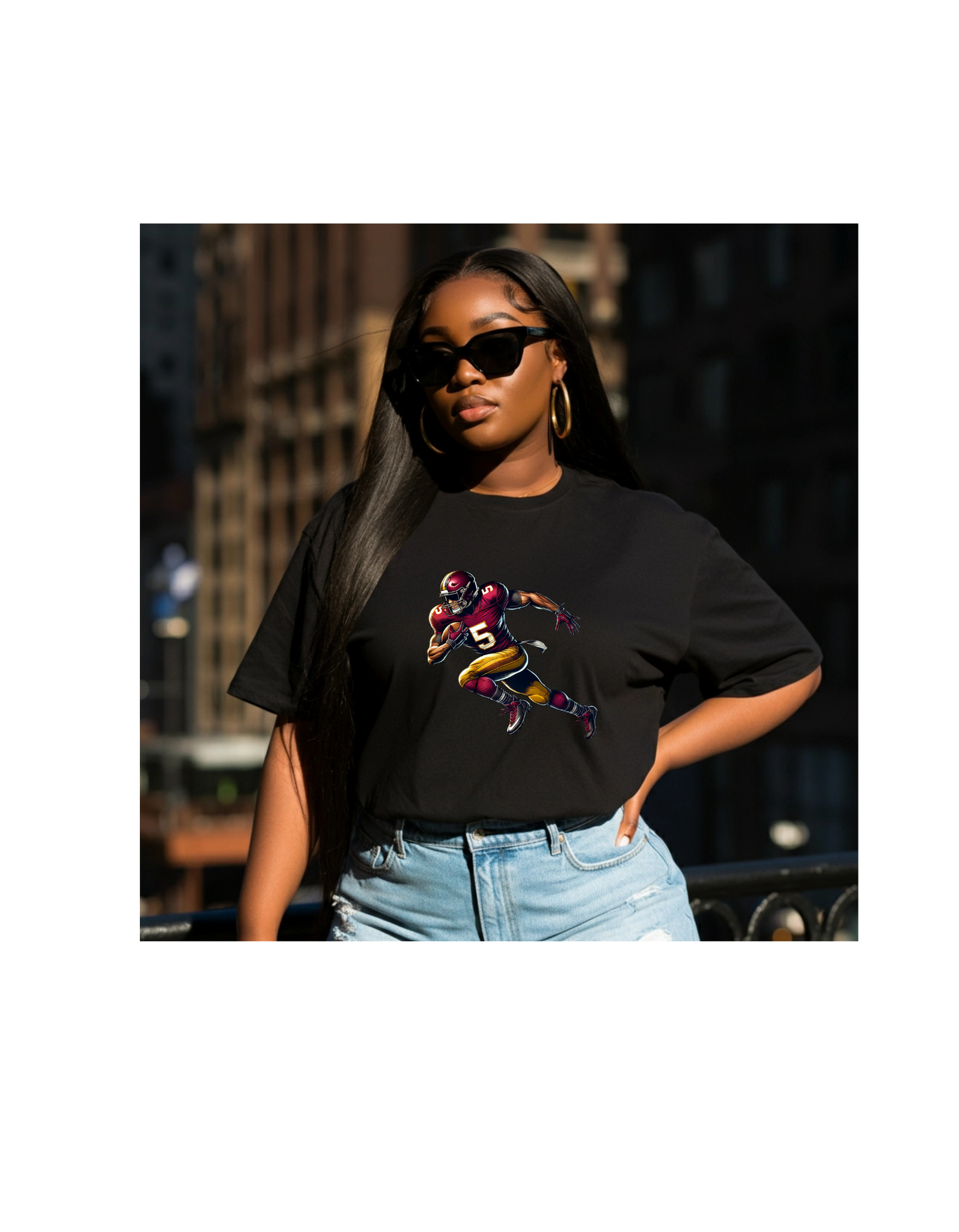 Jaden Daniels Commanders T-Shirt